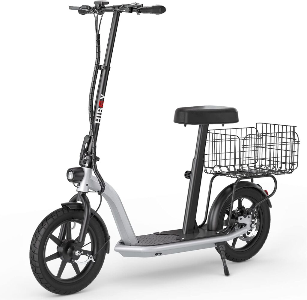 Hiboy Electric Scooter - Electric Scooter for Adults - 31 Miles Long Range  22Mph Folding Commuter Electric Scooter - Fat Tire Electric Scooter(VE1 PRO/ECOM 14)