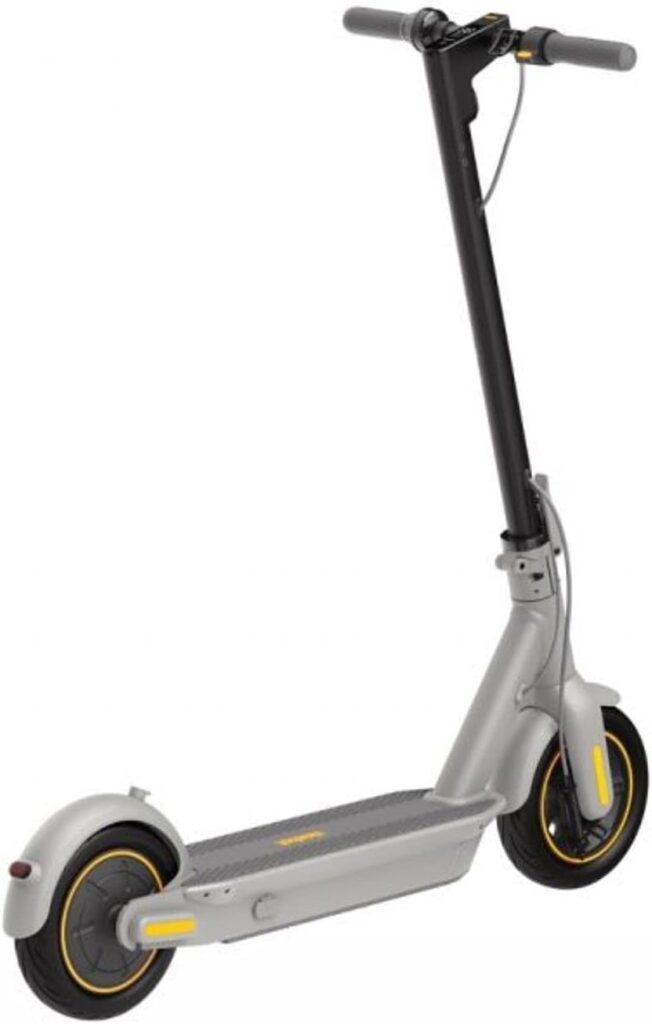 Segway Ninebot MAX Electric KickScooter, 350W-1000W Motor, 25-43 Mi Long Range  18.6-22 MPH, 10-inch Pneumatic Tires, Dual Braking System and Cruise Control, Electric Commuter Scooter for Adults