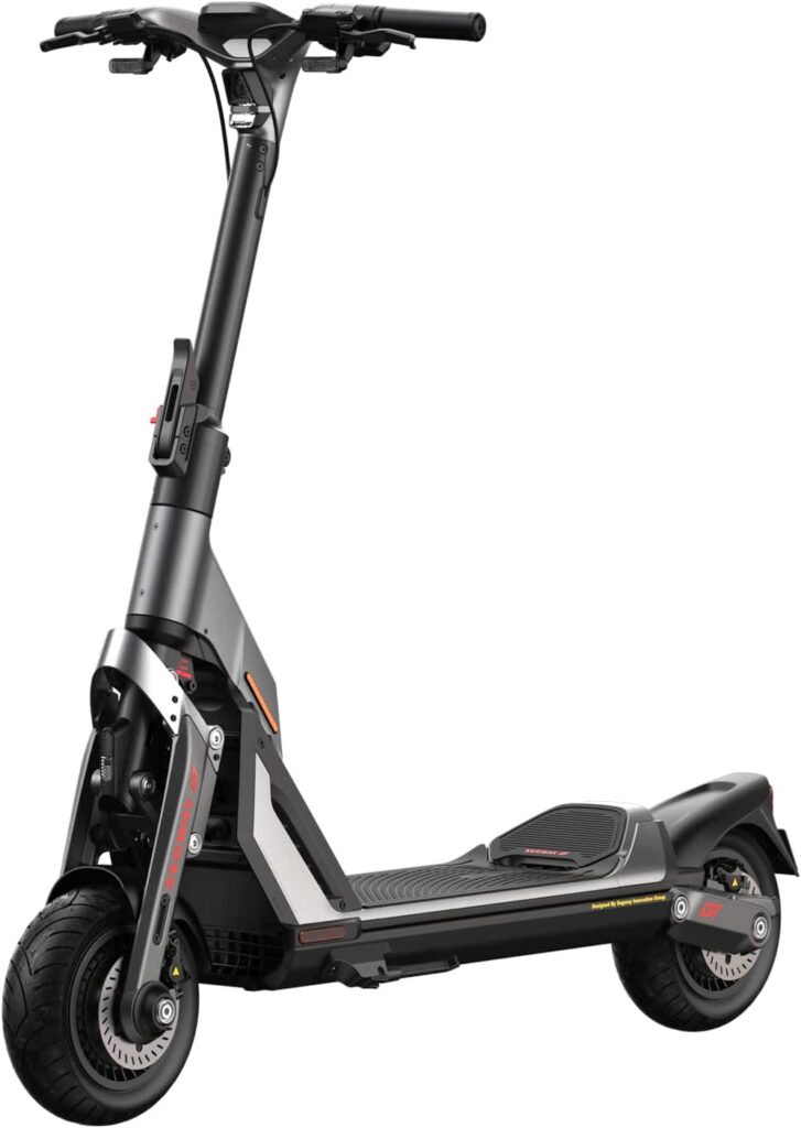 Segway SuperScooter GT Electric Scooter- GT2 6000W Motor(Ver.GT1 3000W), 55.9 Miles Long Range(Ver.GT1 43.5)  43.5MPH（Ver.GT1 37.3MPH, Dual Suspension, 11 Tires, Commuter E Scooter Adults