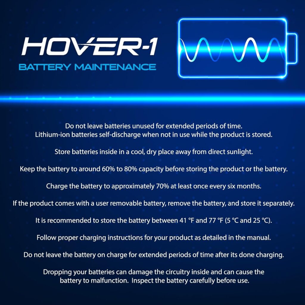 Hover-1 Dream Electric Hoverboard | 7MPH Top Speed, 6 Mile Range, Long Lasting Lithium-Ion Battery, 5HR Full Charge, Rider Modes: Beginner to Expert