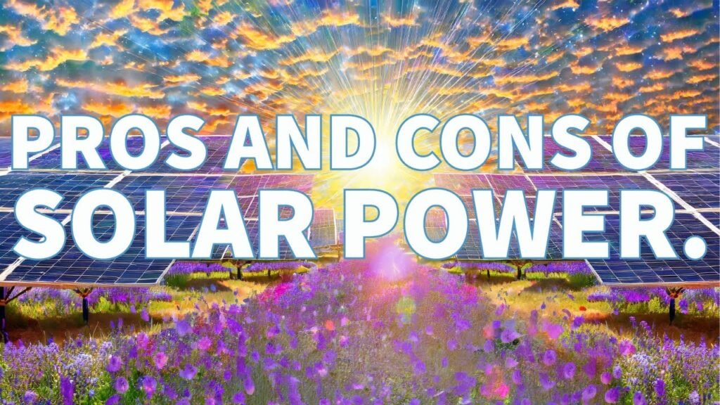 Illuminating the Future: Pros and Cons of Solar Power – RiderMojo.com ...