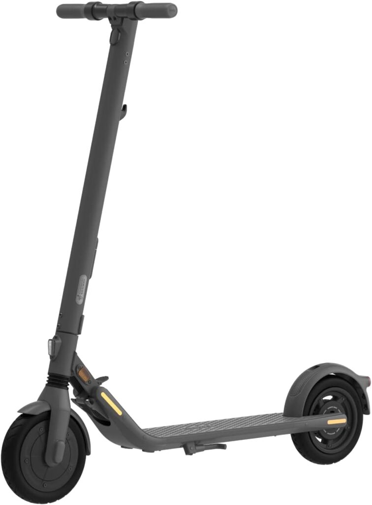 Segway Ninebot E22/E25/E45 Electric KickScooter, 300W Motor, 13.7-28 Miles Range  12.4-18.6 MPH, 9 Dual Density Tires, E-ABS Electronic Brake, Commuter E-Scooter for Adults