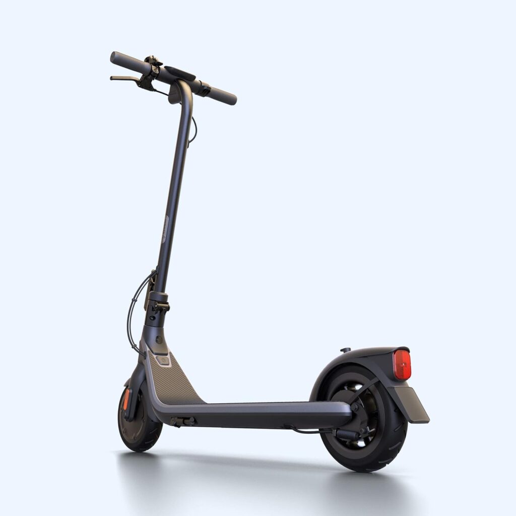 Segway Ninebot Electric Kick Scooter E2/E2 Plus/ES1L, Power by 250W  300W Motor, 12.4-15.5 Mi  12.4-15.5 MPH, 8.1-Inch Inner Hollow Tires, Cruise Control - Black