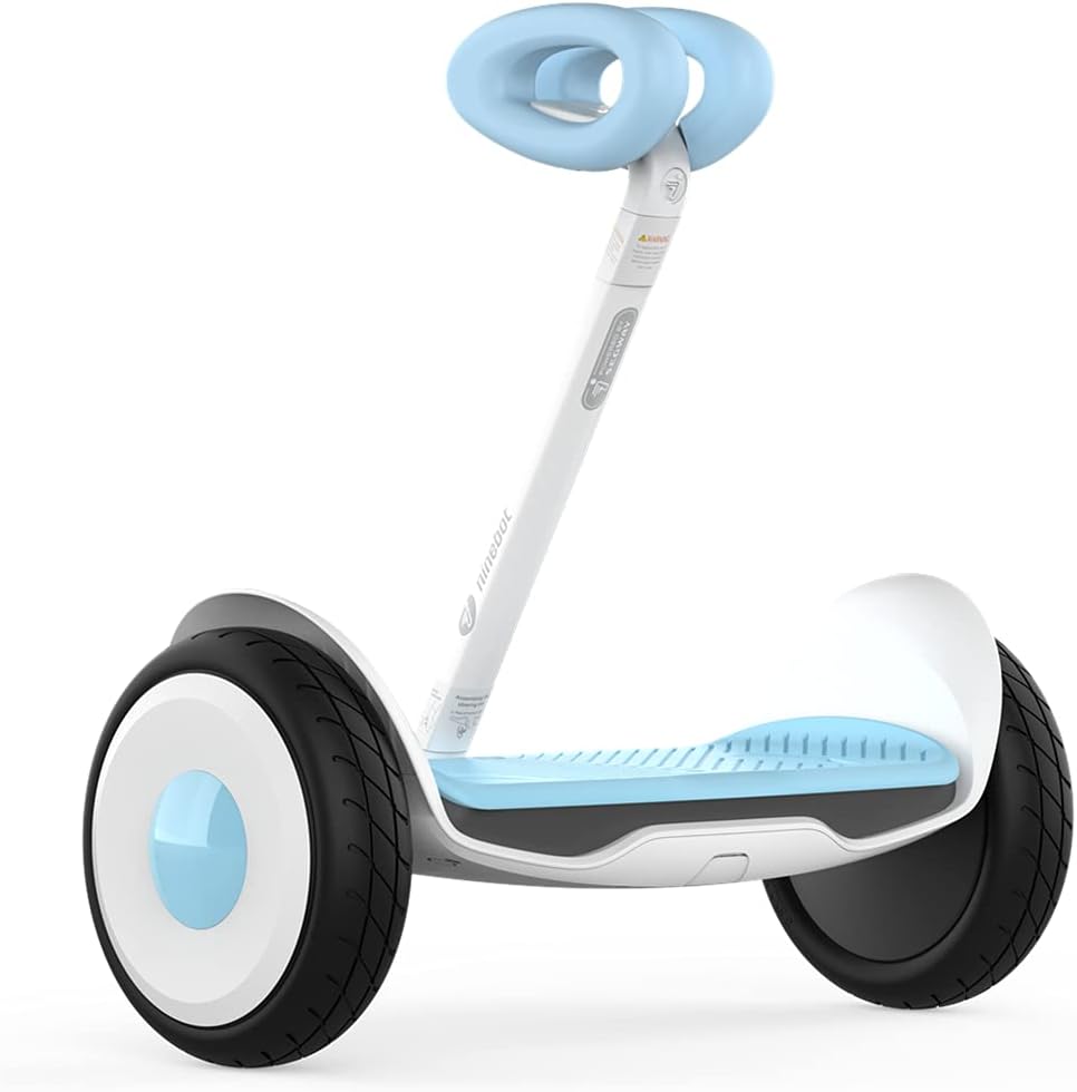 Segway Ninebot S Kids, Smart Self-Balancing Electric Scooter, 800 Watts Power, Max 8 Miles Range  8.7MPH  80Six Dual Certified Kids’ Bike, Skate, and Scooter Helmet