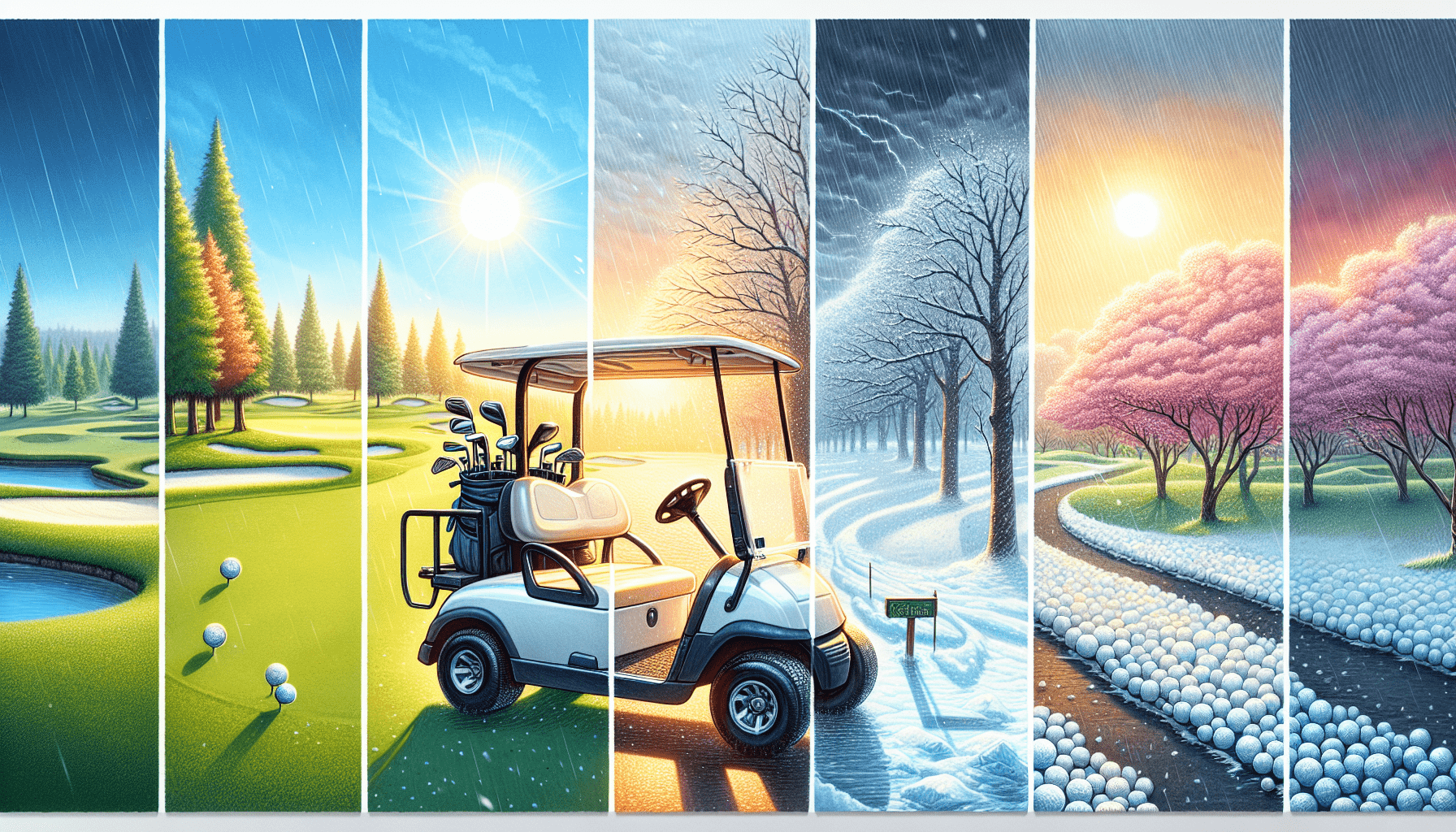 Understanding if Golf Carts Can Be Driven in All Weather Conditions