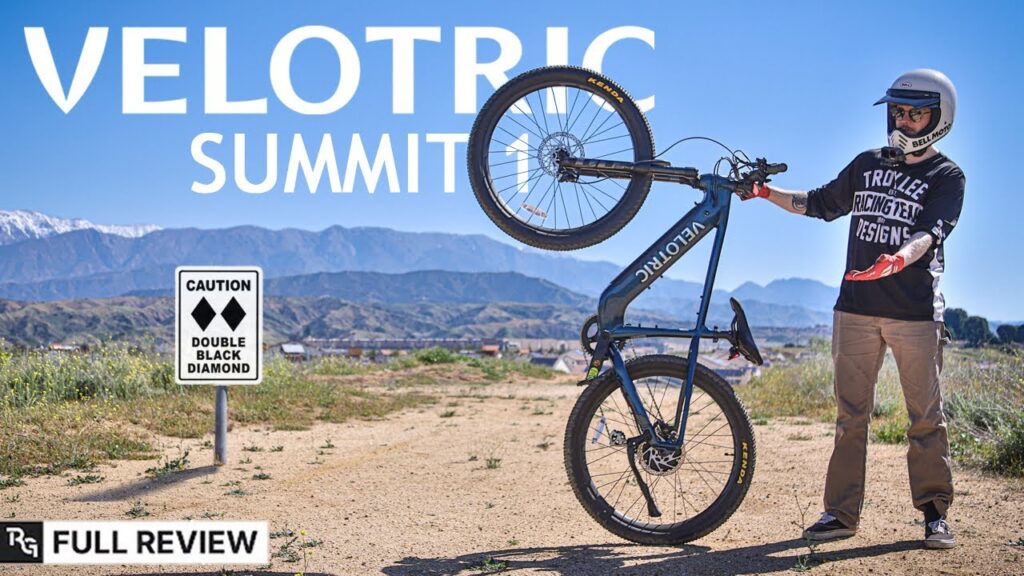 Hammys Unexpected Trial of the Velotric Summit 1 eBike on a Double Black Diamond Trail: A Review