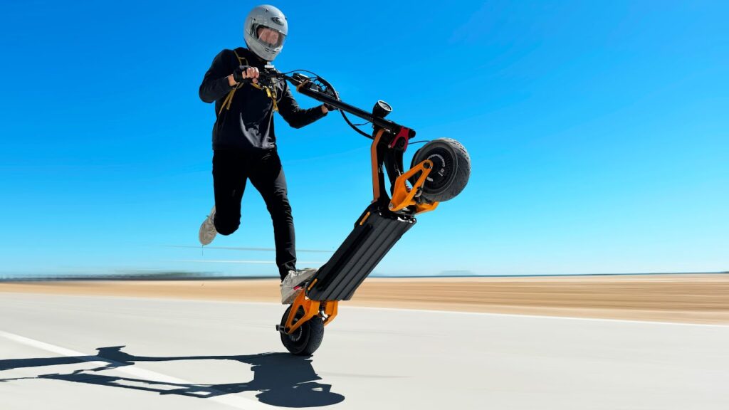 The Inmotion RS: The Fastest Electric Scooter with a Top Speed of 68 mph