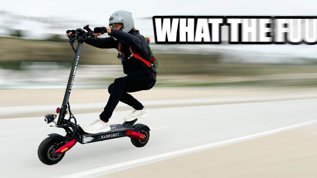 The Nanrobot LS7 Plus: A Thrilling 72V Electric Scooter with a Top Speed of 74.5 MPH