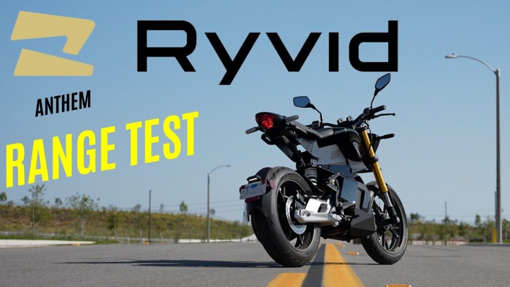 Testing and Reviewing the Ryvid Anthem: An Electric Motorcycle’s Performance on a Real-World Run