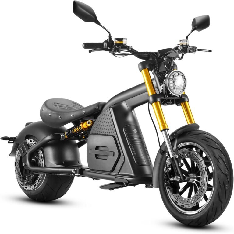 4000W 50MPH M8S Electric Motorcycle Review