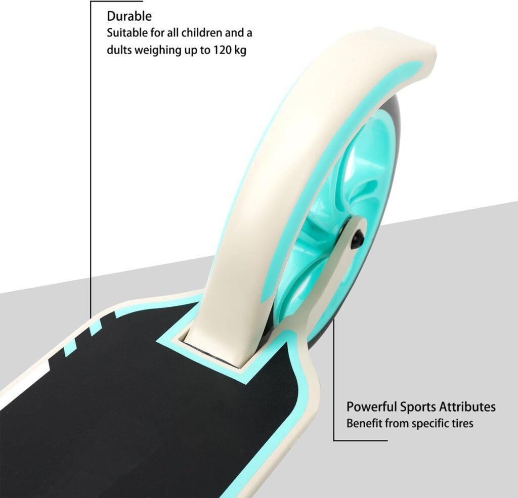 Adult Scooter - Folding, Adjustable Height, Big Wheels, Lightweight All-Aluminum Frame | Suitable for Teens 12+ | 265lbs Weight Limit