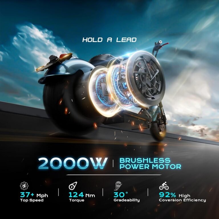 eAhora M1P 2000W Electric Motorcycle Review