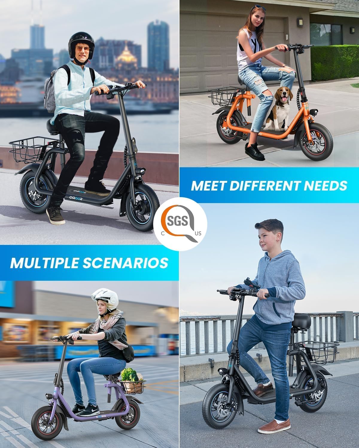 Electric Scooter with Seat for Adults Review