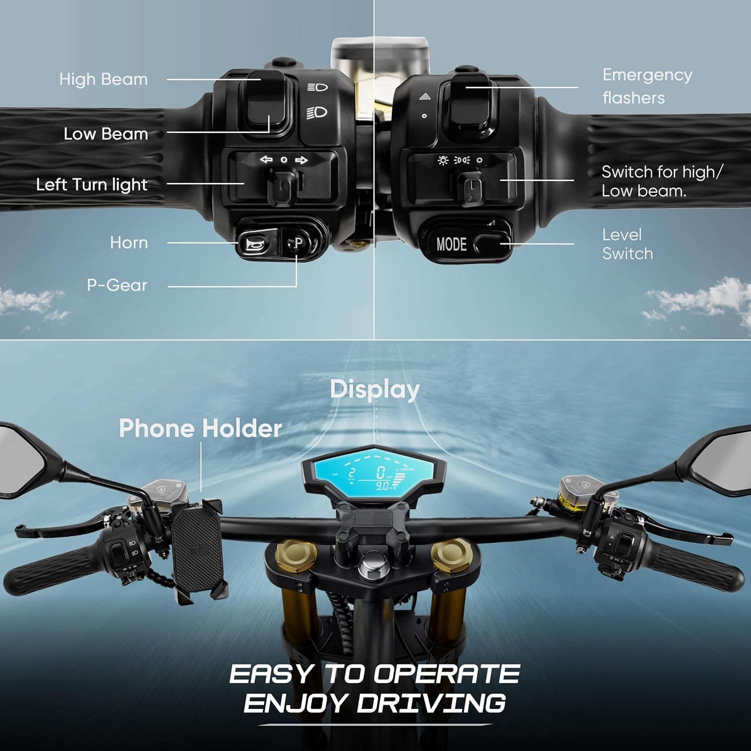 eAhora 4000W Electric Motorcycle Review