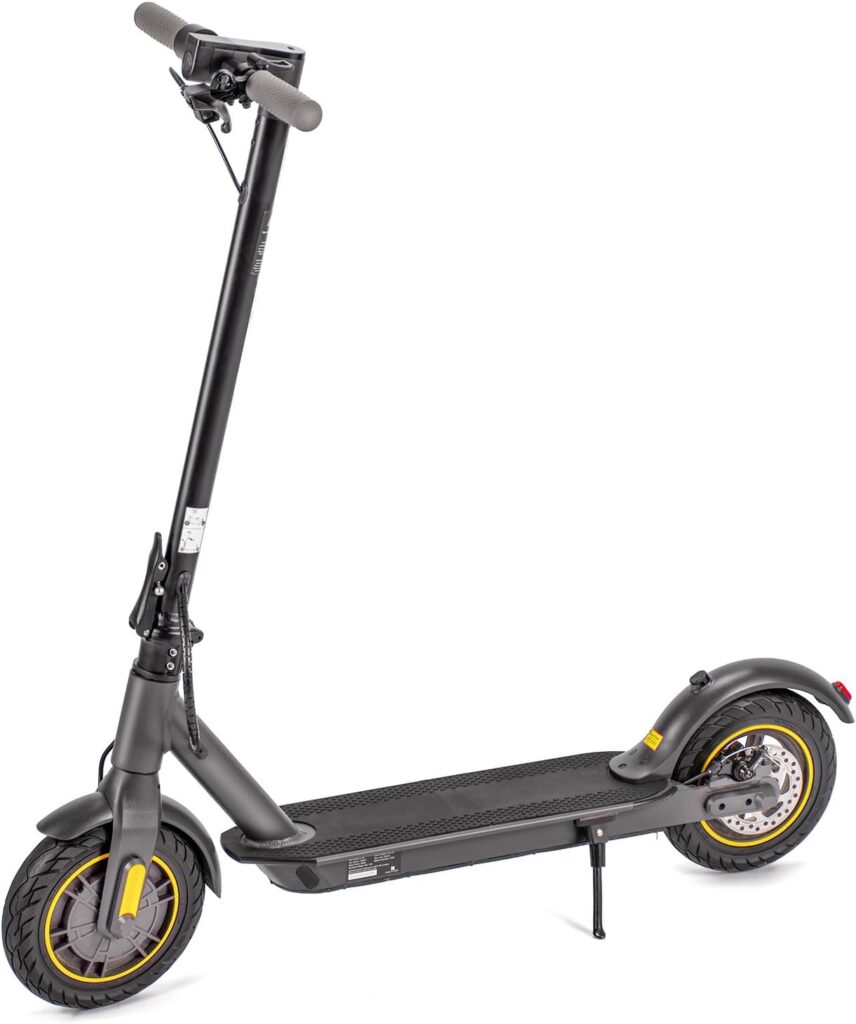 Electric Scooter, 600W Motor, 10 Solid Tires, 25 Miles Range, 19 Mph Foldable Electric Scooters for Adults with Smart App,Aluminum Frame and Dual Brakes