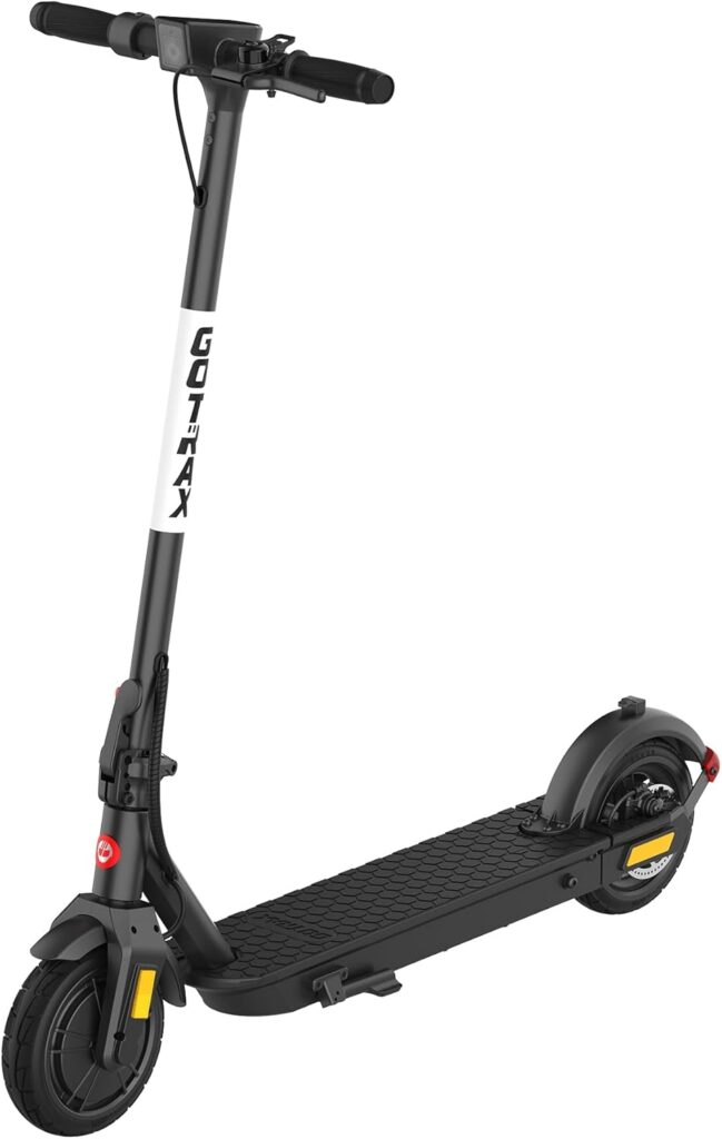 Gotrax Adults Electric Scooter, 8.5 Pneumatic Tire, Max 14/16 Mile Range, Max 15.5/18 mph Speed ​​Power by 250/300W Motor, with Cruise Control Foldable Electric Scooter for Adult