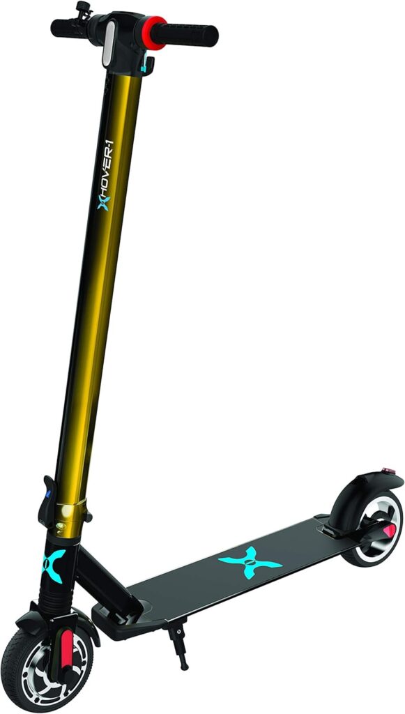 Hover-1 Eagle Foldable Electric Scooter with 300W Brushless Motor, 15 mph Max Speed, and 7 Miles Max Range