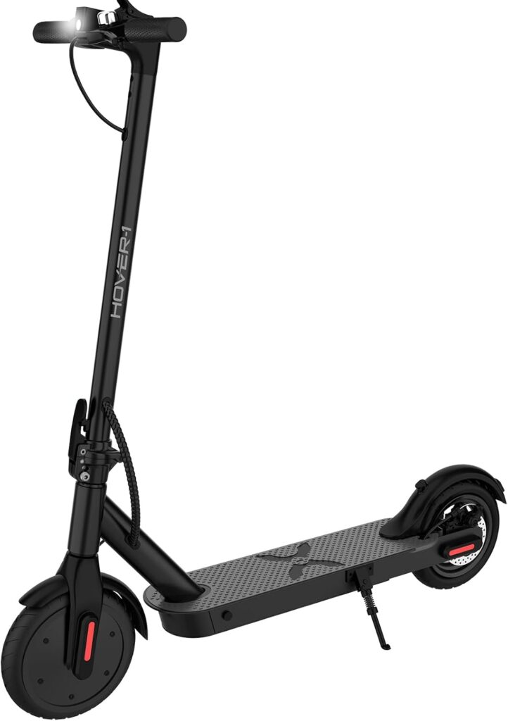 Hover-1 Journey Electric Scooter 14MPH, 16 Mile Range, 5HR Charge, LCD Display, 8.5 Inch High-Grip Tires, 220LB Max Weight, Cert.  Tested - Safe for Kids, Teens, Adults